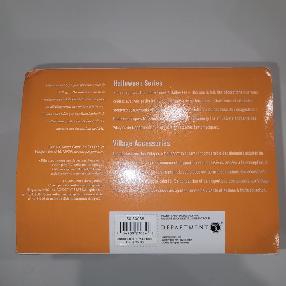 Department 56 Snow Village Halloween Village Accessories Haunted Outhouse 53068 - Picture 4 of 9